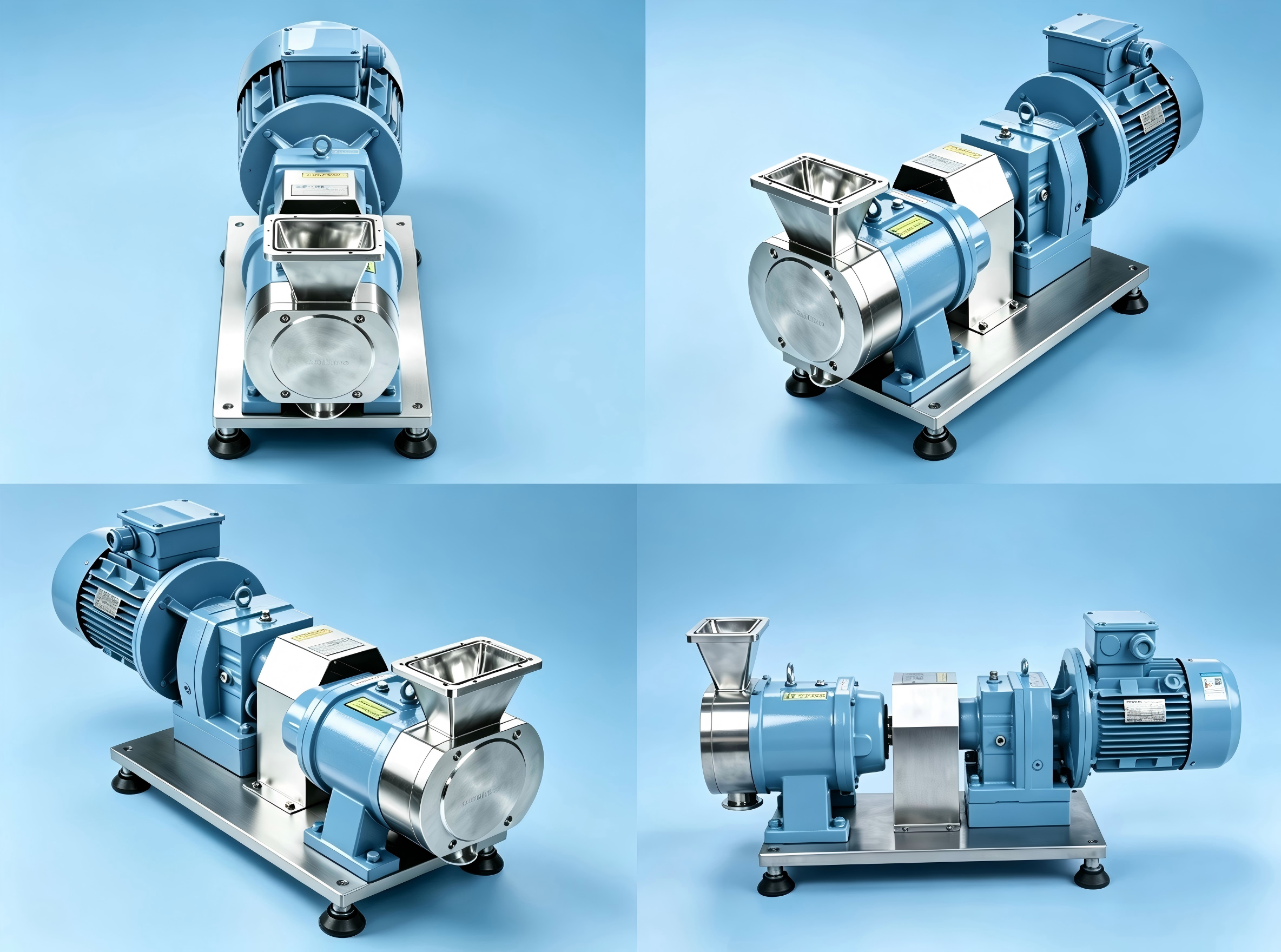 lobe pump with V port lobe pump with V port