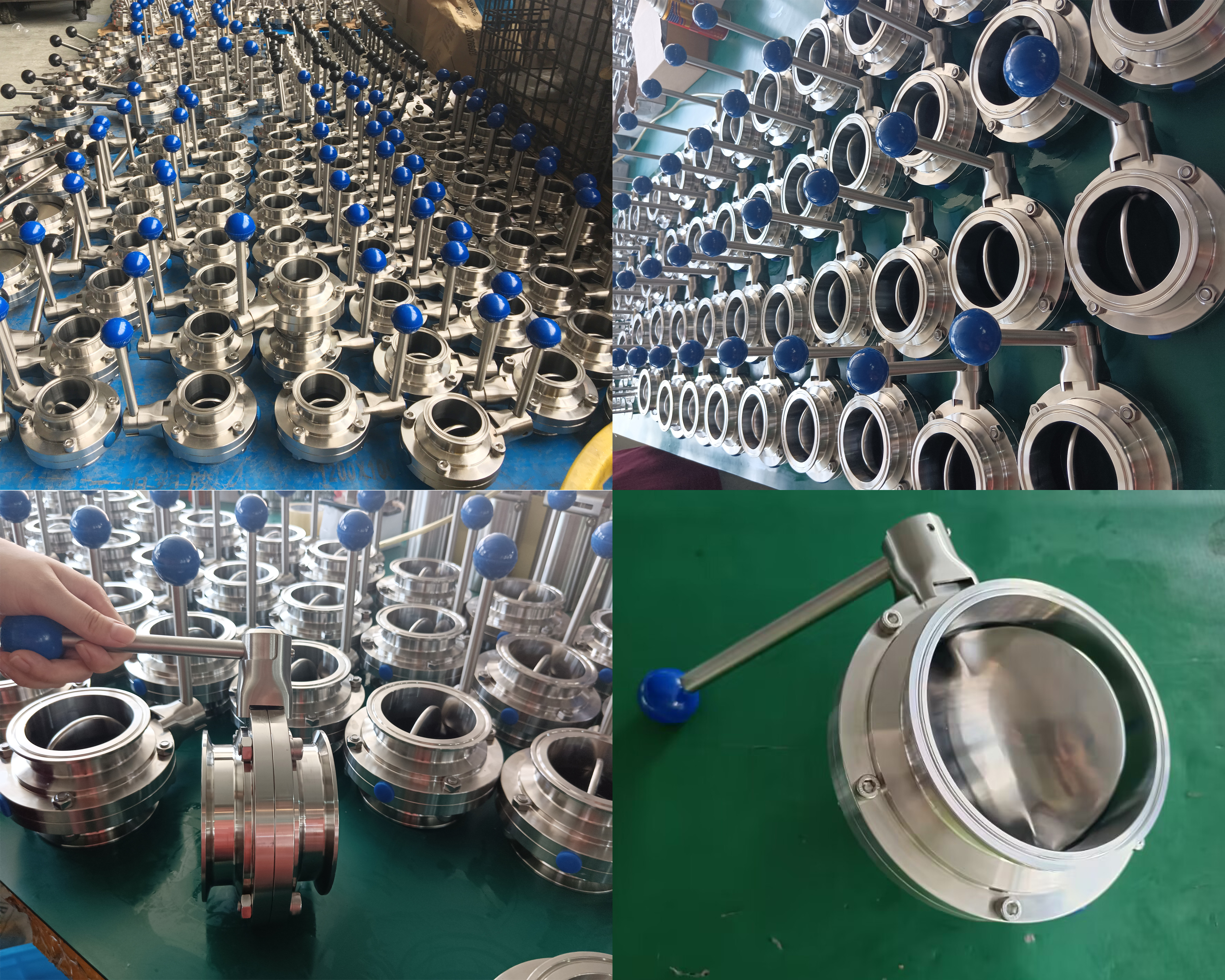 Tri-Clamp Butterfly Valve Tri-Clamp Butterfly Valve