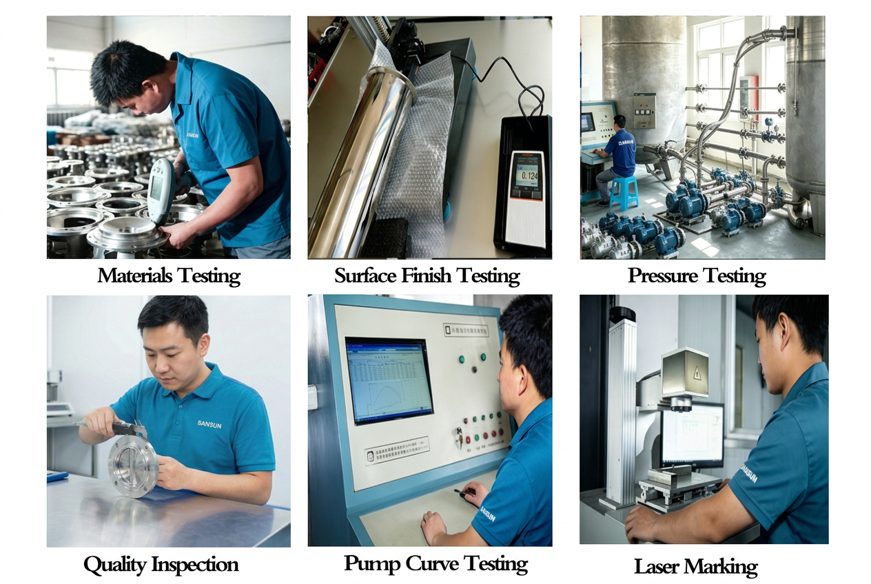 inspect lobe pump