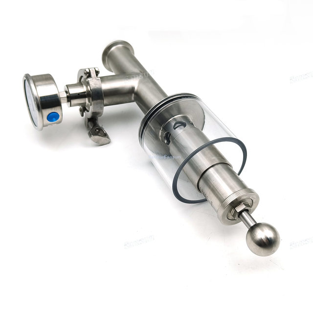 1.5 inch Tri Clover Compatible Pressure Relief Bunging Valve