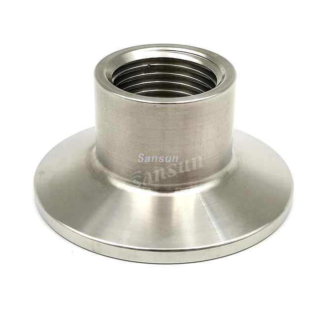 Sanitary Stainless Steel NPT Female Clamped Nipple for Beer