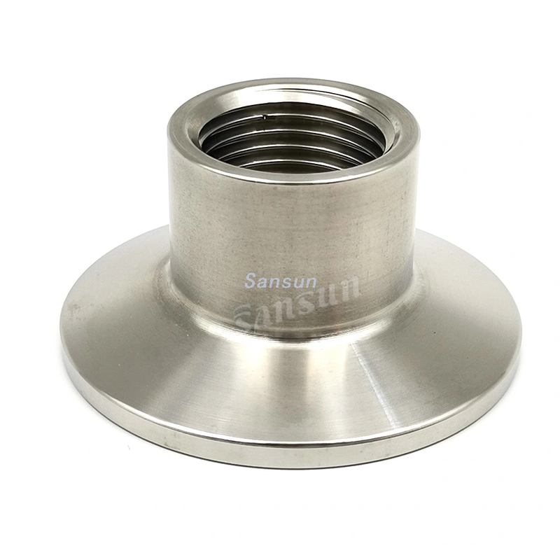 Sanitary Stainless Steel NPT Female Clamped Nipple for Beer