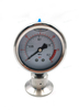 Stainless Steel Tri Clamp End Diaphragm Pressure Gauge 0-30psi