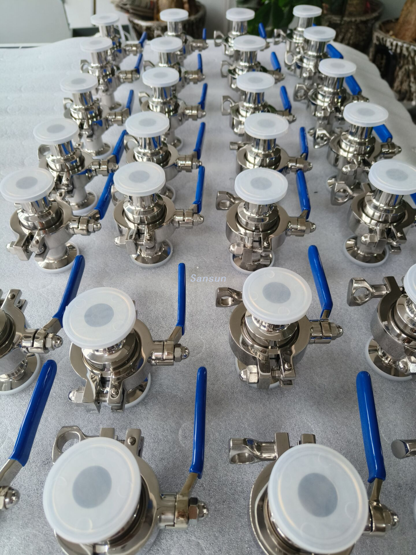 SS304 1(ID 22mm) 1.5 TC clamped non retention quick release ball valve (3)