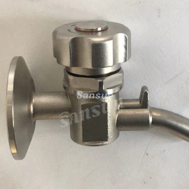 Homebrew 1.5" TC Lever Style Clamp Brewing Sample Valve Beer Fermenter