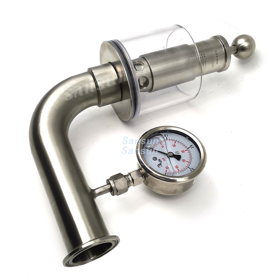 Commercial Brewtech Style TC 34 Homebrew Triclover Pressure Release Spunding Valve