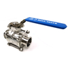 Sanitary 3 Piece Full Port Tri Clamp Ball Valve