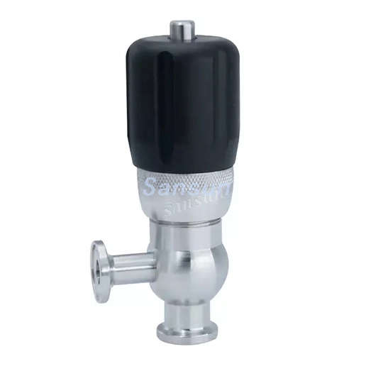 Sanitary Mini Tank Safety Valve With Tri-Clamp End