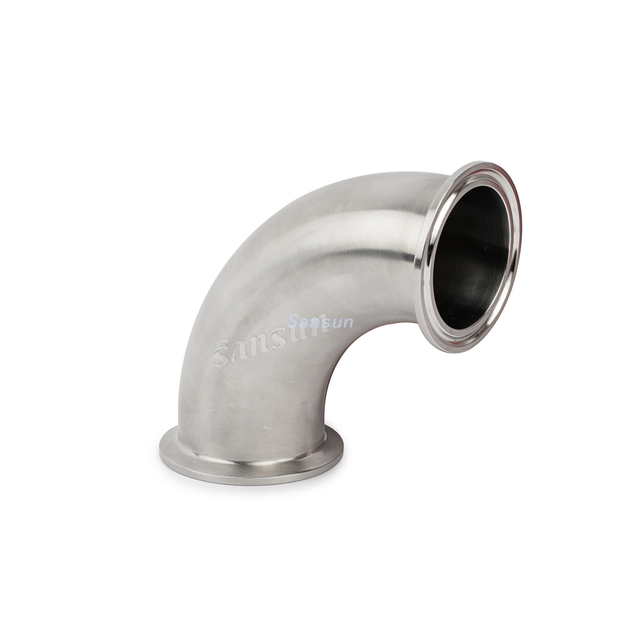 SS Brewtech Type Stainless Steel Tri-clover 90° Elbow 