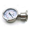 Stainless Steel Tri Clamp End Diaphragm Pressure Gauge 