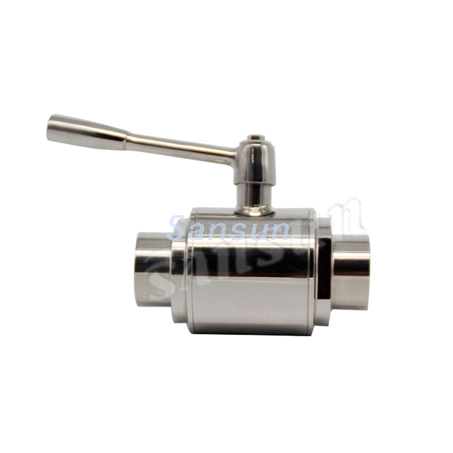 1 Inch Sanitary 2 Way Butt Weld Ball Valve