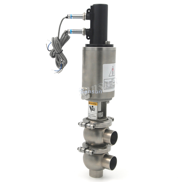 Sanitary Shut-off Double Sear Mixproof Valve