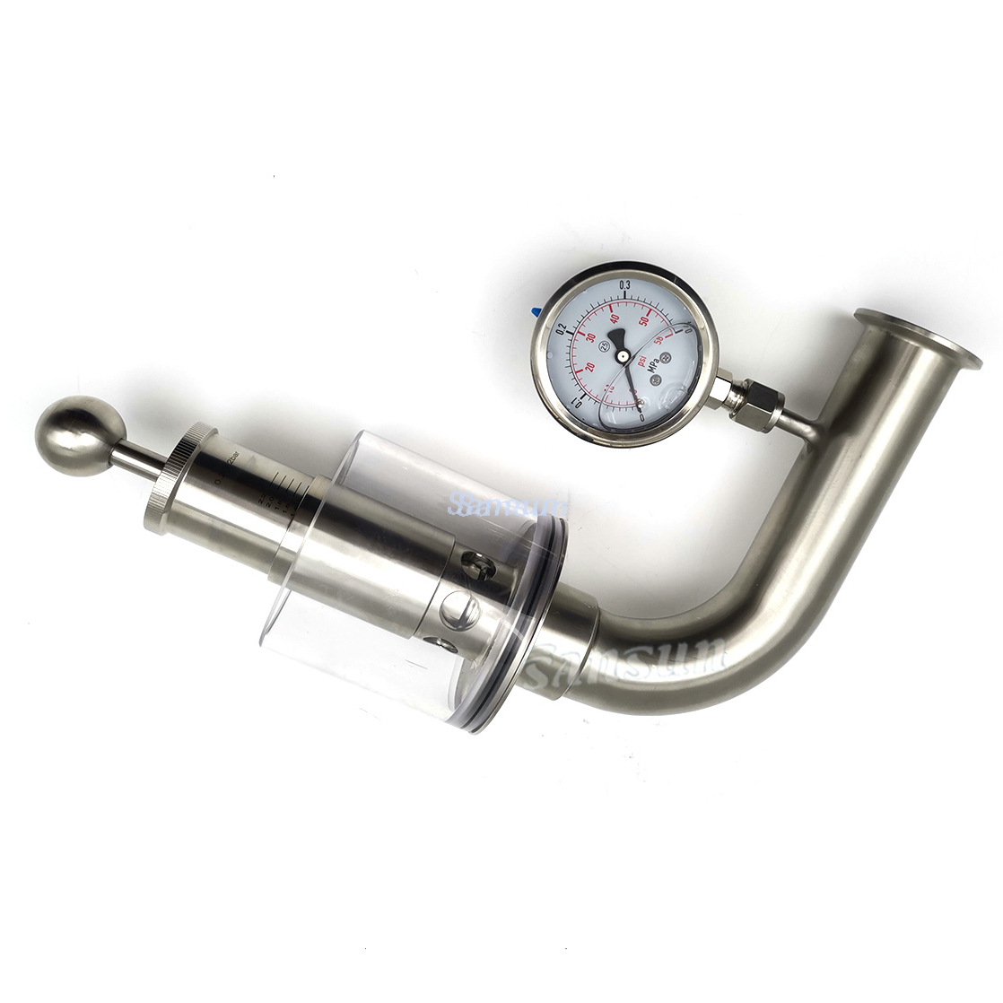 Commercial Brewtech Style TC 34 Homebrew Triclover Pressure Release Spunding Valve