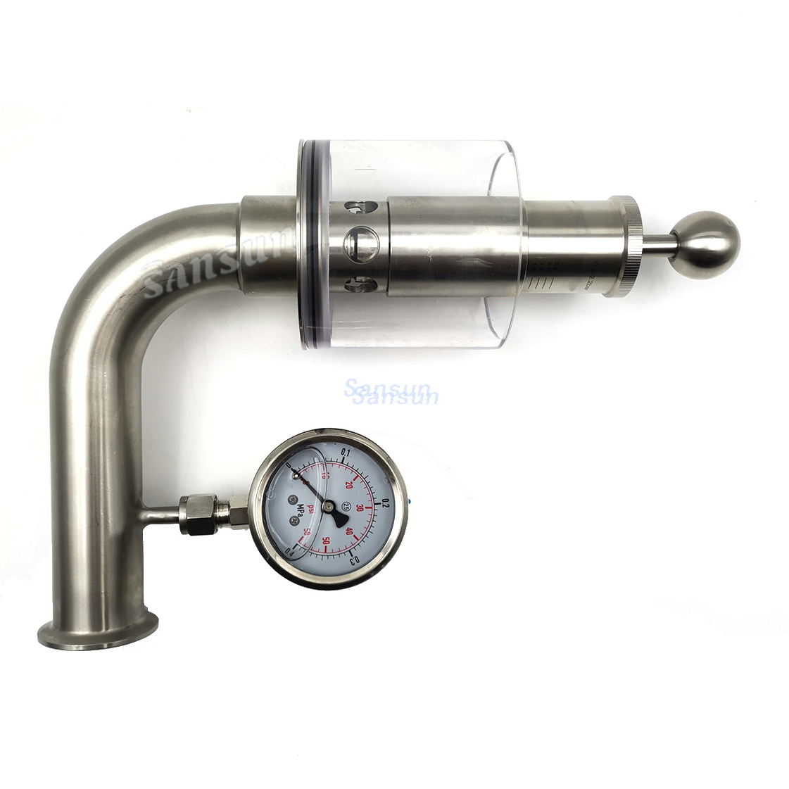 Commercial Brewtech Style TC 34 Homebrew Triclover Pressure Release Spunding Valve