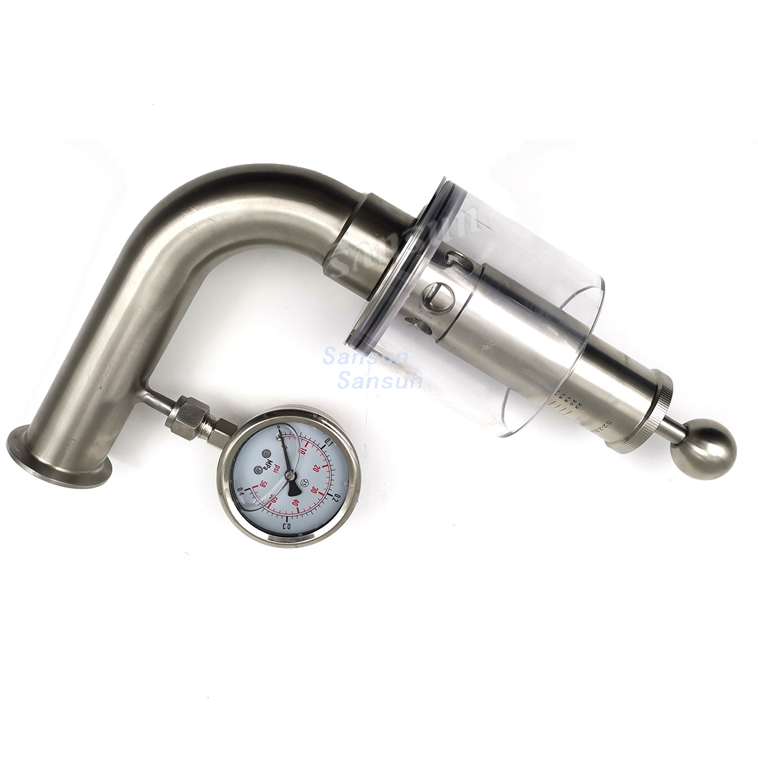 Commercial Brewtech Style TC 34 Homebrew Triclover Pressure Release Spunding Valve