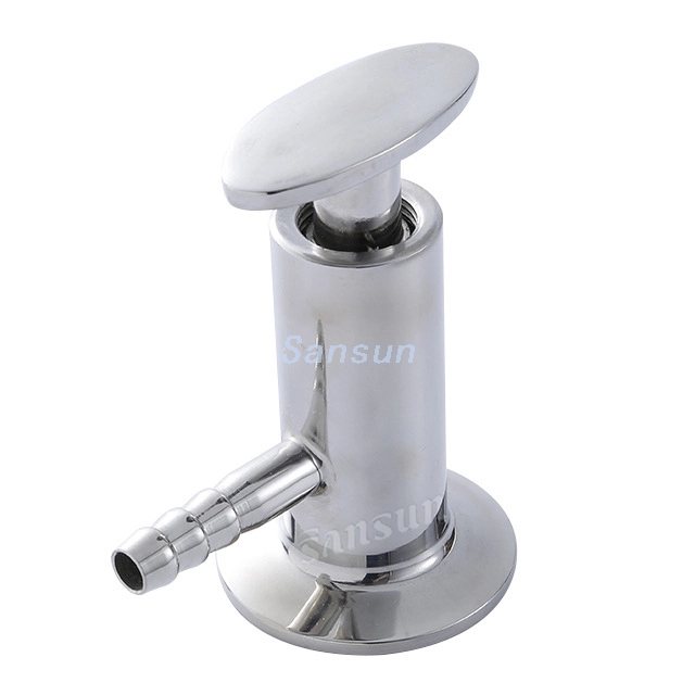 Sanitary Stainless Steel Topline Type Tri Clamp Sample Valve