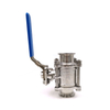 Sanitary 3 Piece Full Port Tri Clamp Ball Valve