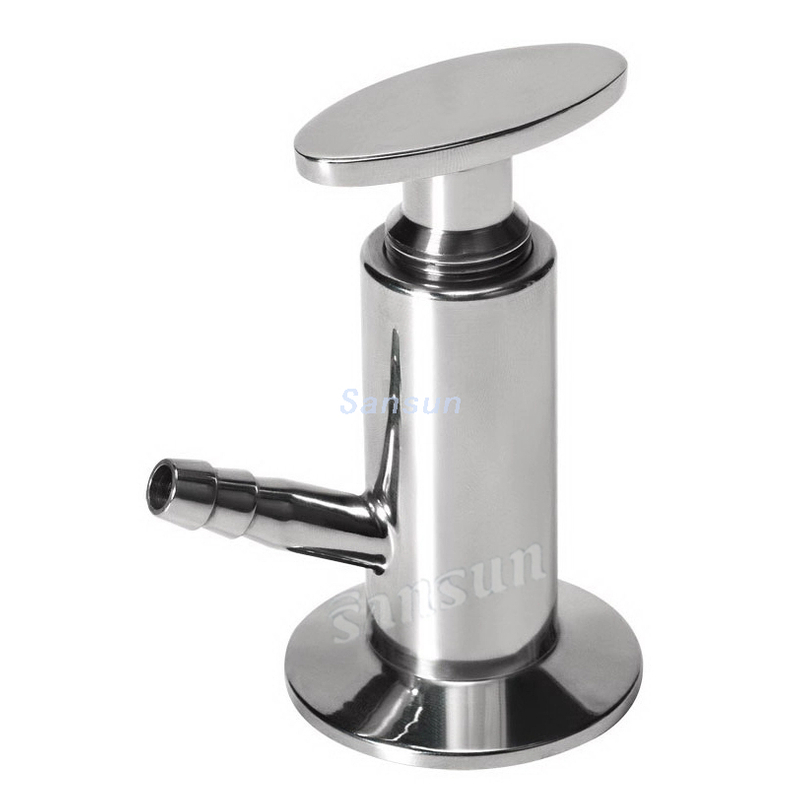 Sanitary Stainless Steel Topline Type Tri Clamp Sample Valve