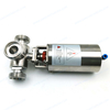 Sanitary Pneumatic 3-way threaded ball valve best price