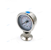 Stainless Steel Tri Clamp End Diaphragm Pressure Gauge 