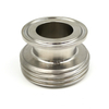 1.5" Tri Clamp Compatible to 1 1/4" SMS Male Adapter