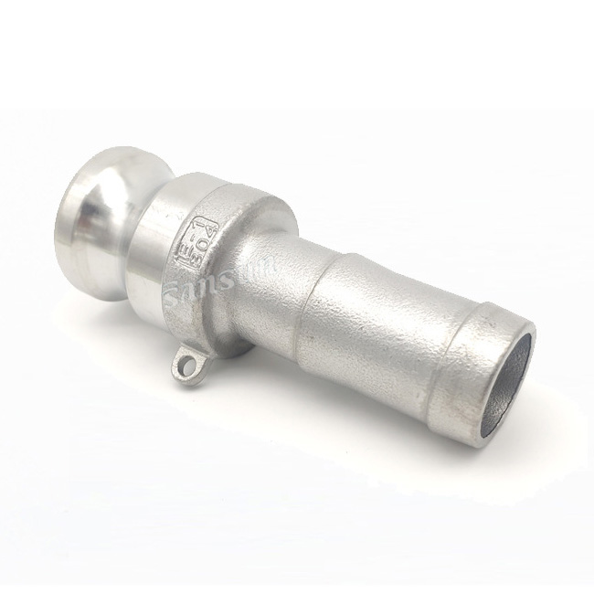 Cam and Groove Hose Barb Camlock Adapter Type E
