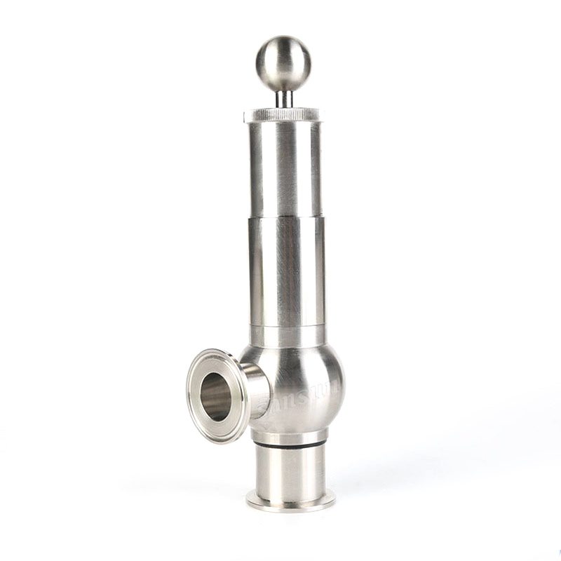 Sanitary Clamp Ball Type Pressure Vacuum Relief Valve