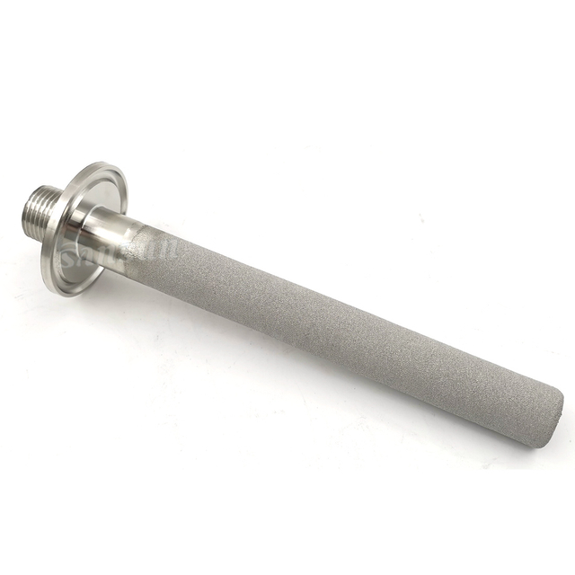 Sanitary Stainless Steel Tri Clamp Carb Stone for Brewing