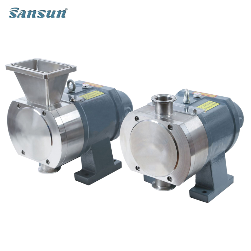 Stainless steel Food Grade High viscosity syrup Transfer Rotary Lobe Pump