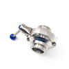 Sanitary Manual Clamped Butterfly Type Ball Valve
