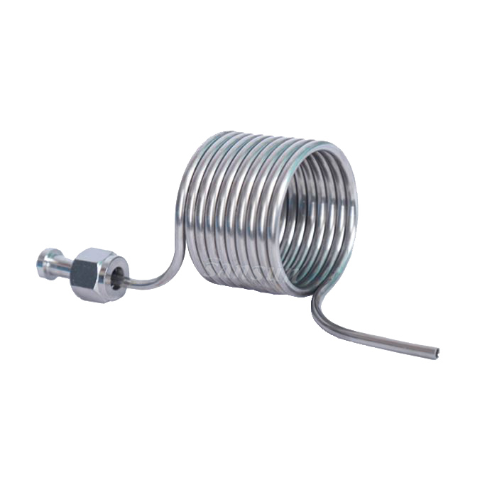 Stainless Steel Tri Clamp Pig Tail Sampling Coil for Beer