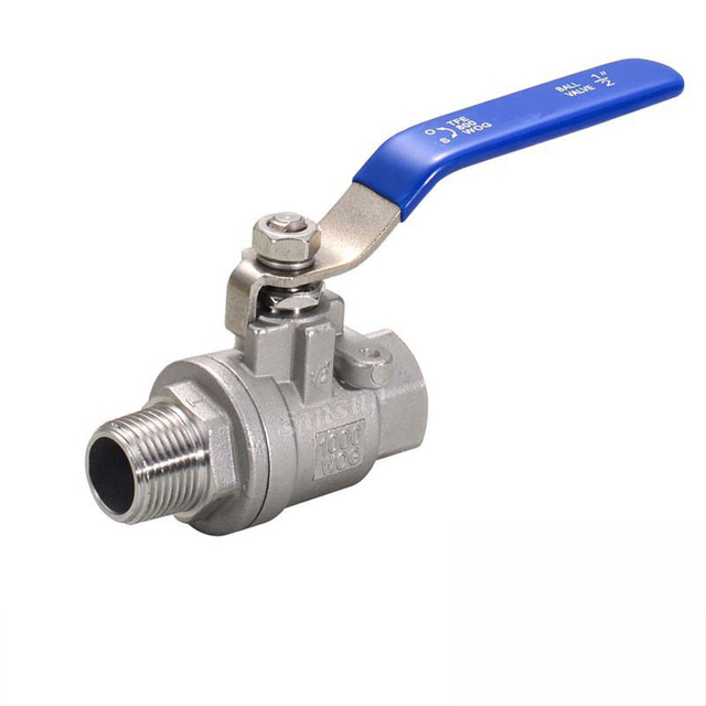 Stainless Steel Thread Female 2pc Ball Valve SUS304