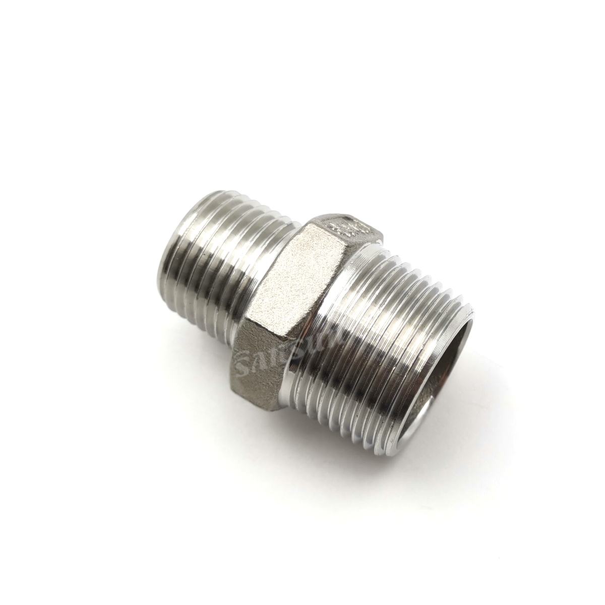 Brewery SS Male Reducing Hexagon Nipple