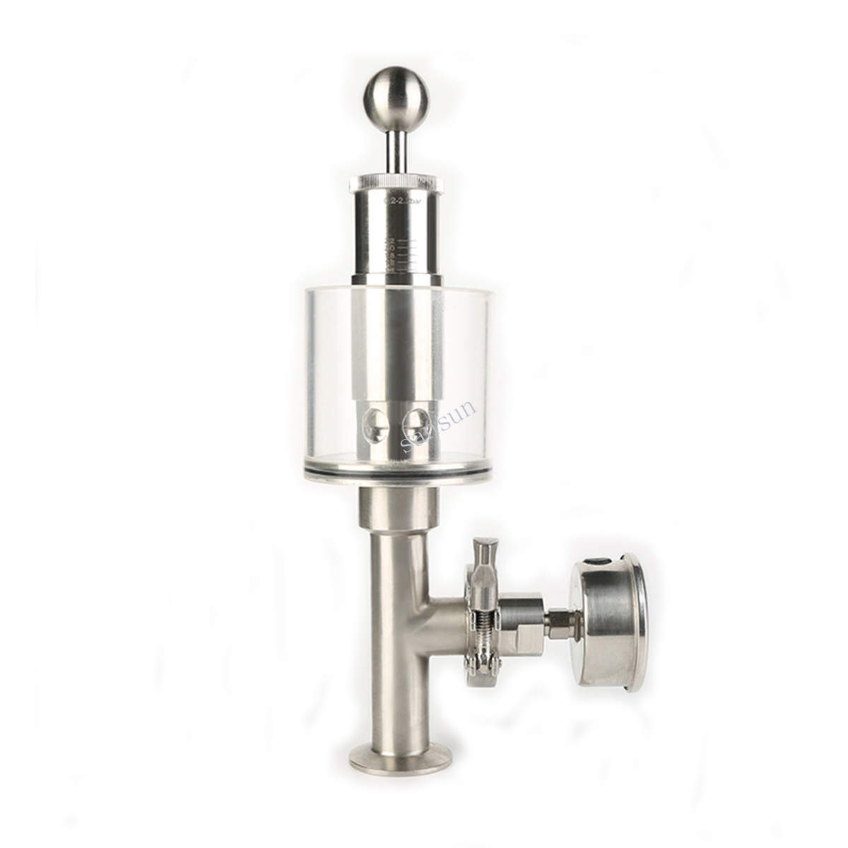 1.5 inch Tri Clover Compatible Pressure Relief Bunging Valve