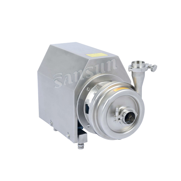 SS 304 Food Grade sanitary electric centrifugal Pump With Motor