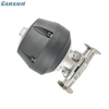 Sanitary Tri-Clamp Diaphragm Valve with Plastic Pneumatic Actuator