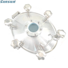 Elliptical Oval Manhole Cover with Sight Glass