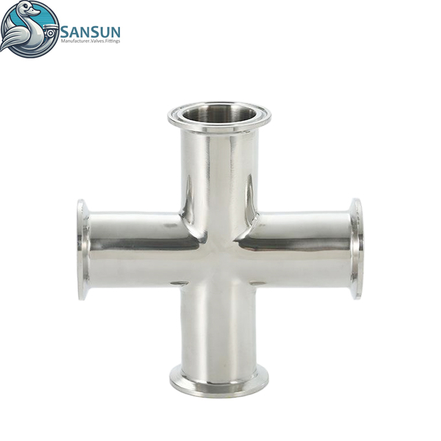 304 316L Stainless Steel Sanitary Clamp Cross