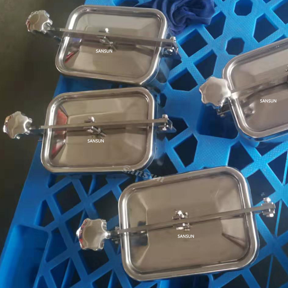 Stainless-Steel-Sanitary-square-Manway-Round-manhole-cover-tank-manwa-with-SS-handle-316L-sansun1