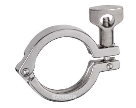 SS304 KF Single Pin Clamp 13MHH-14 Nut Vacuum Clamp