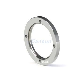 Stainless Steel ISO Bored Blank Bolted Flange Vacuum Fittings 