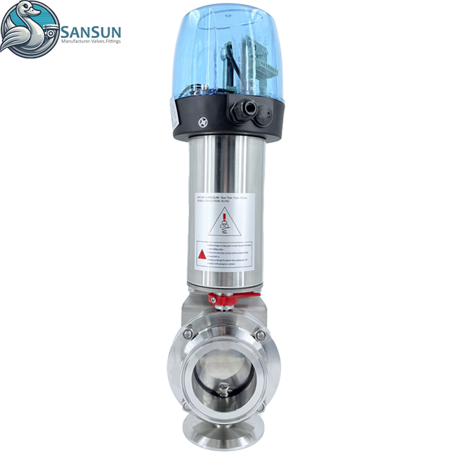 Sanitary Stainless Steel 316L Level Type Exhaust Valve Anti-vaccum Valve for Data Center Liquid Cooling