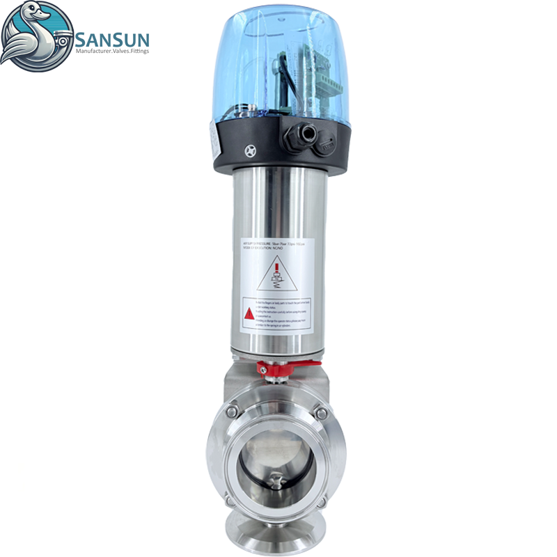 Sanitary Stainless Steel 316L Level Type Exhaust Valve Anti-vaccum Valve for Data Center Liquid Cooling