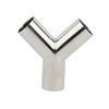 3A Stainless Steel Sanitary Butt Weld Y-type Tee