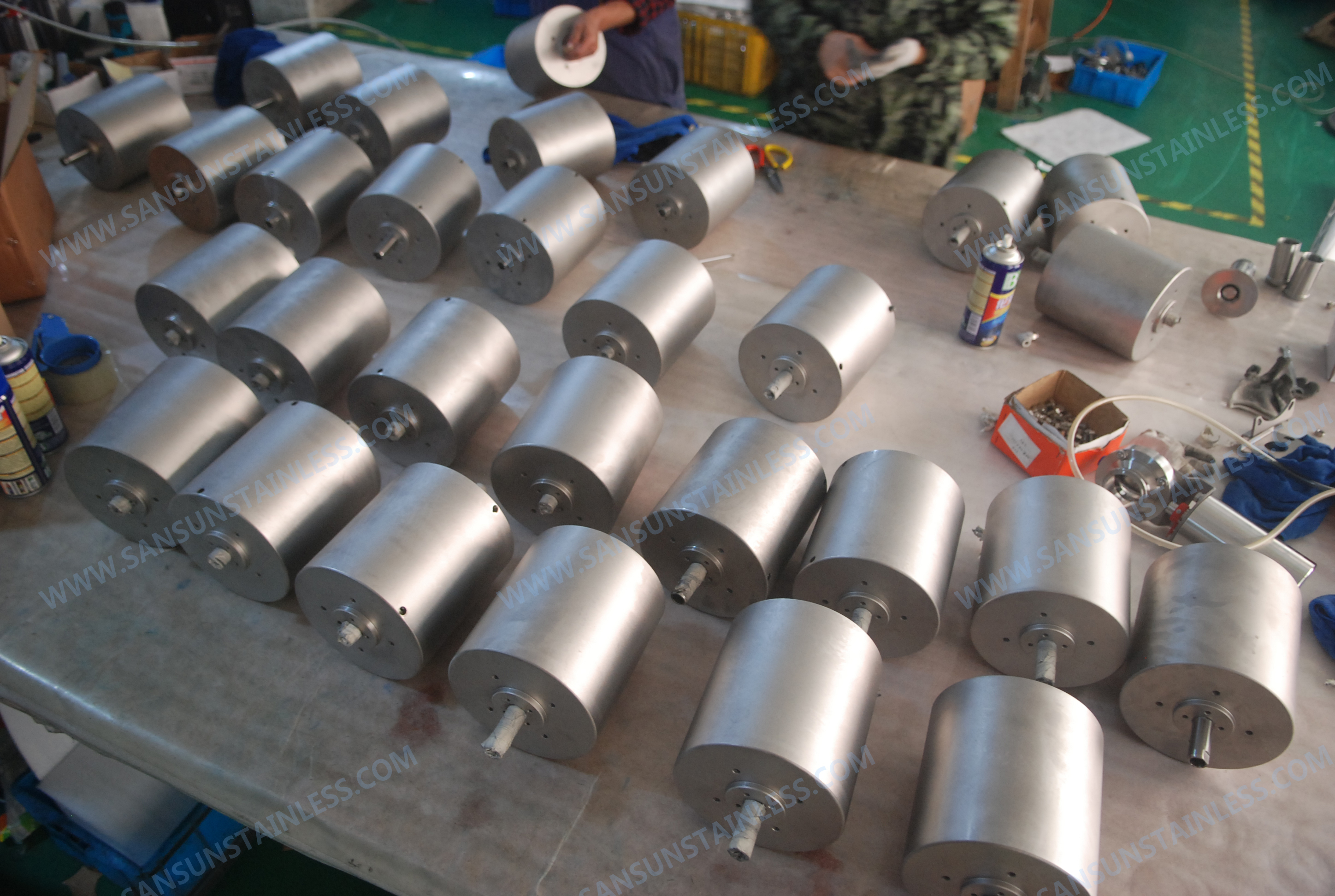 Sanitary Stainless Steel Pneumatic Actuator for Valve 1