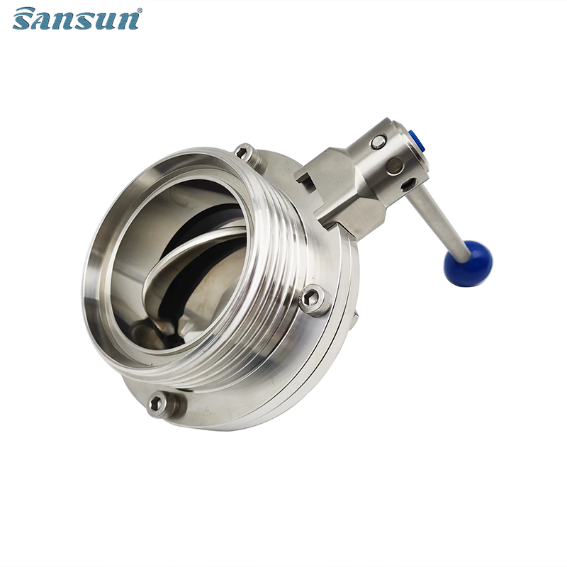Sanitary Thread Butterfly Valve