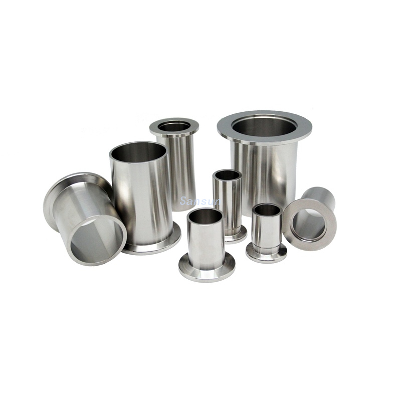 Stainless Steel Long Flange Weld Stub Vacuum Fittings