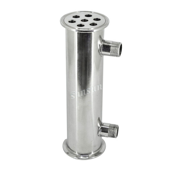 Stainless Steel Tri-Clamp Condenser For Homebrew Brewing