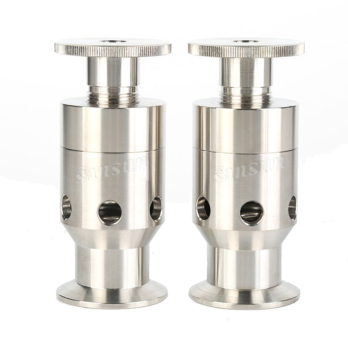 Sanitary Stainless Steel Adjustable Pressure Air Release Valve