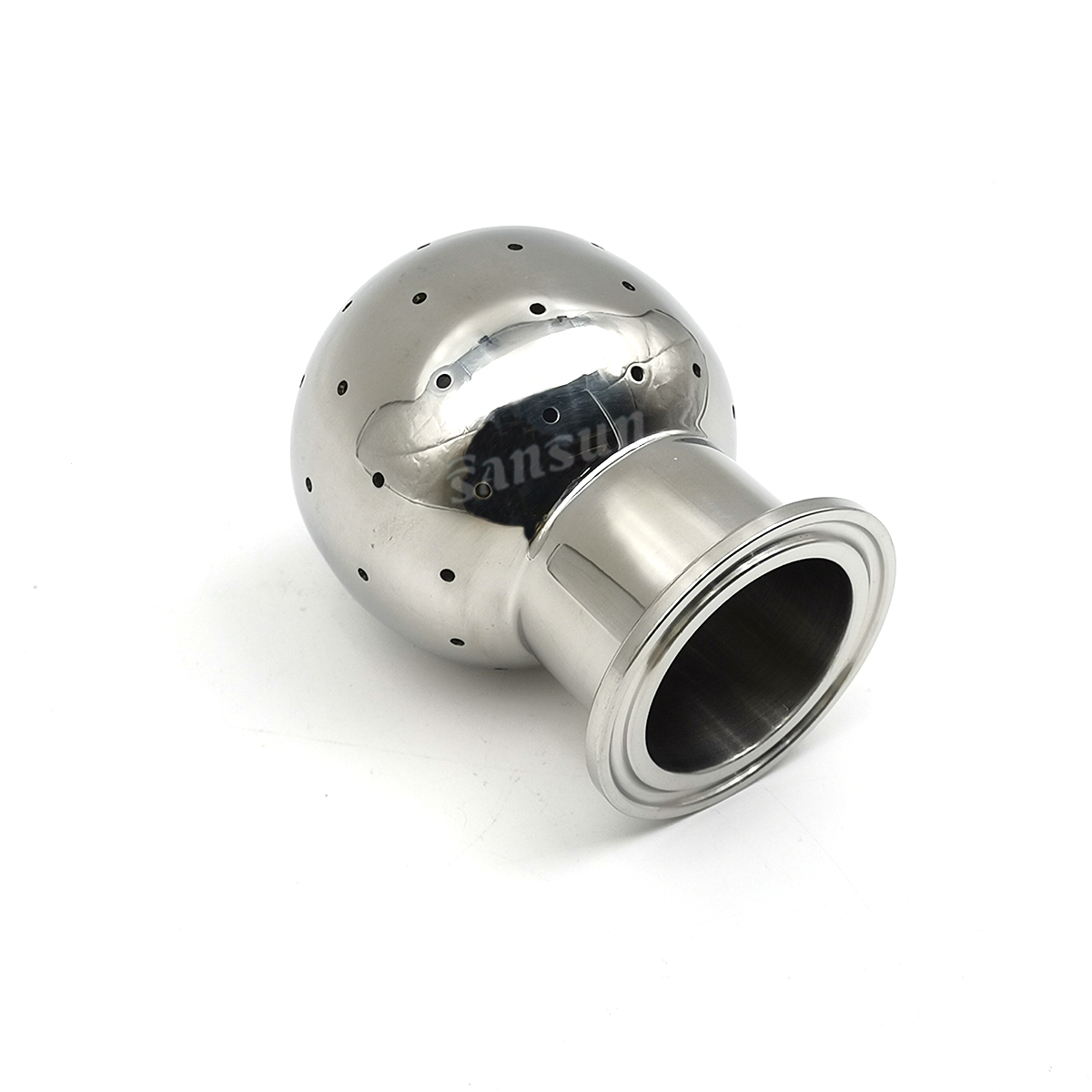 Sanitary Stainless Steel Tri Clamp CIP Cleaning Ball